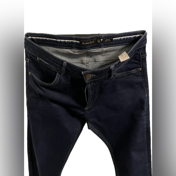 Massimo dutti blue denim jeans for men, no tags good condition - Picture 3 of 5